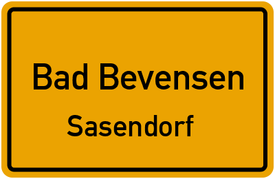 Straßenverzeichnis Bad Bevensen Sasendorf