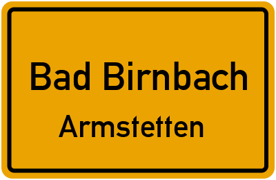 Straßenverzeichnis Bad Birnbach Armstetten