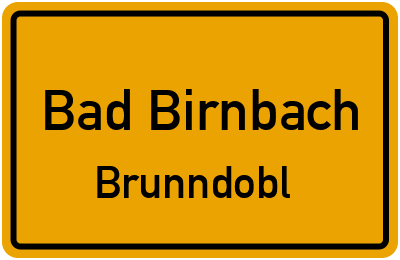 Straßenverzeichnis Bad Birnbach Brunndobl