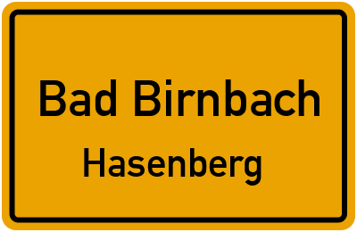 Straßenverzeichnis Bad Birnbach Hasenberg