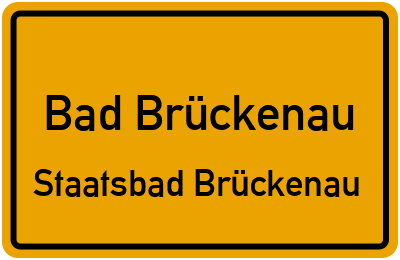 Straßenverzeichnis Bad Brückenau Staatsbad Brückenau
