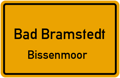 Straßenverzeichnis Bad Bramstedt Bissenmoor