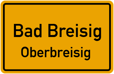 Straßenverzeichnis Bad Breisig Oberbreisig