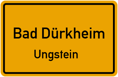Straßenverzeichnis Bad Dürkheim Ungstein