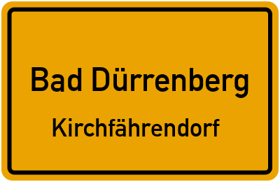 Straßenverzeichnis Bad Dürrenberg Kirchfährendorf
