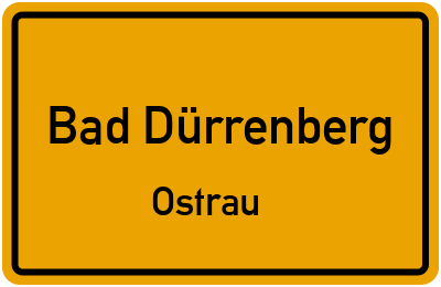 Straßenverzeichnis Bad Dürrenberg Ostrau