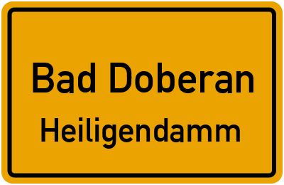 Straßenverzeichnis Bad Doberan Heiligendamm
