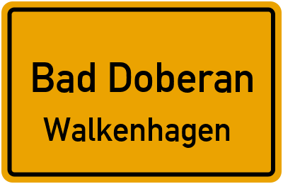 Straßenverzeichnis Bad Doberan Walkenhagen