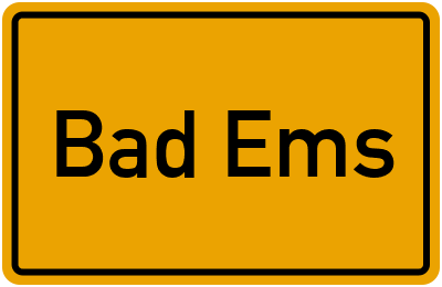 Bad Ems in Rheinland-Pfalz