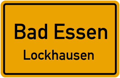 Straßenverzeichnis Bad Essen Lockhausen