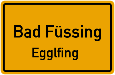 Straßenverzeichnis Bad Füssing Egglfing