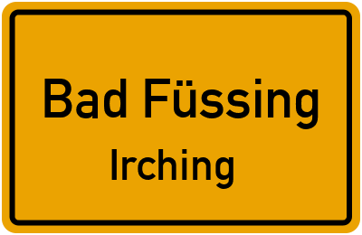 Straßenverzeichnis Bad Füssing Irching