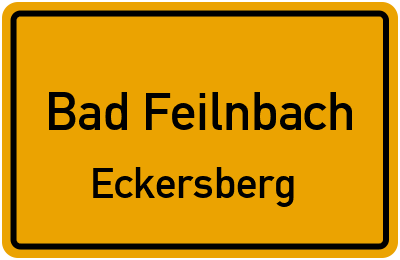Straßenverzeichnis Bad Feilnbach Eckersberg