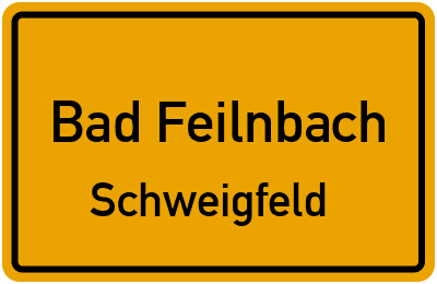 Straßenverzeichnis Bad Feilnbach Schweigfeld