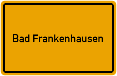 onlinestreet Branchenbuch für Bad Frankenhausen
