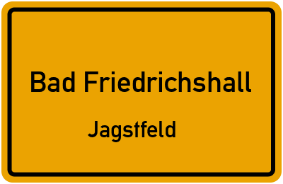 Ortsschild Bad Friedrichshall Jagstfeld