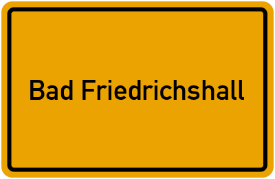 Bad Friedrichshall in Baden-Württemberg erkunden