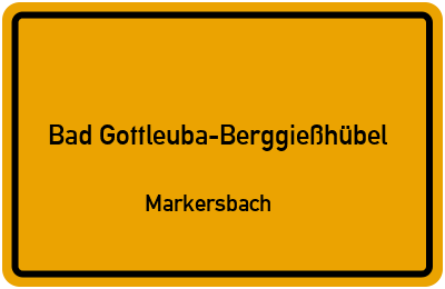 Straßenverzeichnis Bad Gottleuba-Berggießhübel Markersbach