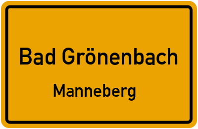 Straßenverzeichnis Bad Grönenbach Manneberg