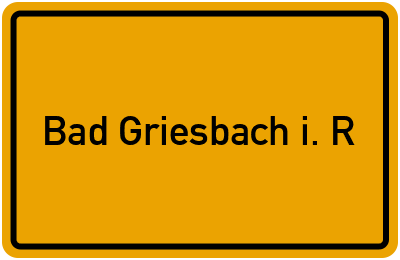 Branchenbuch Bad Griesbach i. R., Bayern