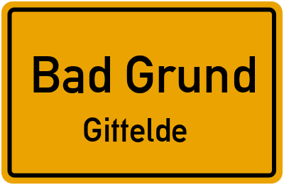 Straßenverzeichnis Bad Grund Gittelde