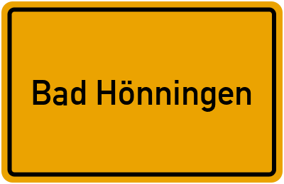 Branchenbuch Bad Hönningen, Rheinland-Pfalz