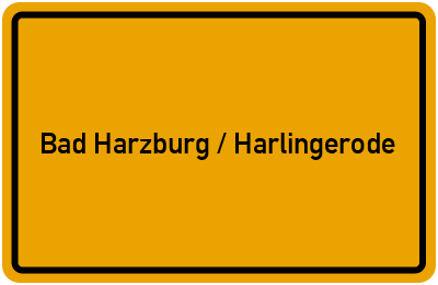 Branchenbuch Bad Harzburg / Harlingerode, Niedersachsen