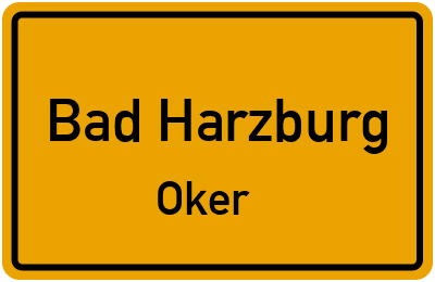 Straßenverzeichnis Bad Harzburg Oker