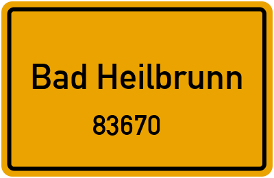 83670 Bad Heilbrunn