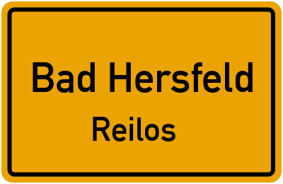 Straßenverzeichnis Bad Hersfeld Reilos