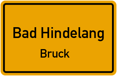 Straßenverzeichnis Bad Hindelang Bruck
