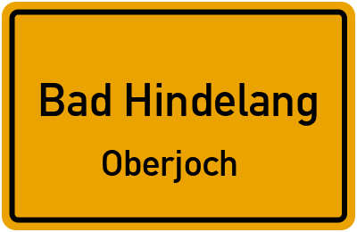 Straßenverzeichnis Bad Hindelang Oberjoch