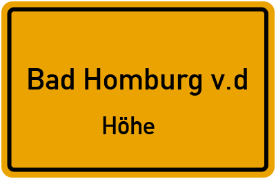 Branchenbuch Bad Homburg v.d. Höhe, Hessen