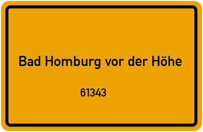 61343 Bad Homburg vor der Höhe