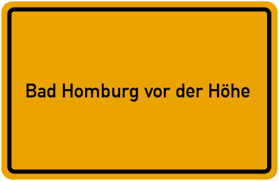 Branchenbuch Bad Homburg vor der Höhe, Hessen