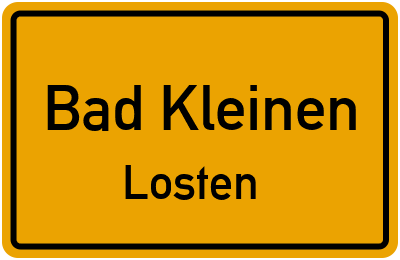 Straßenverzeichnis Bad Kleinen Losten
