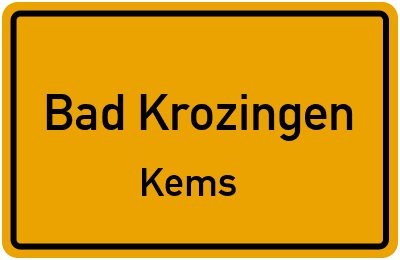 Straßenverzeichnis Bad Krozingen Kems