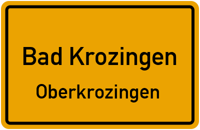 Straßenverzeichnis Bad Krozingen Oberkrozingen