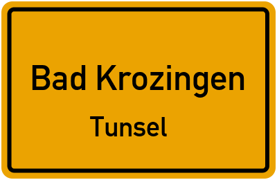Straßenverzeichnis Bad Krozingen Tunsel