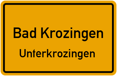 Straßenverzeichnis Bad Krozingen Unterkrozingen