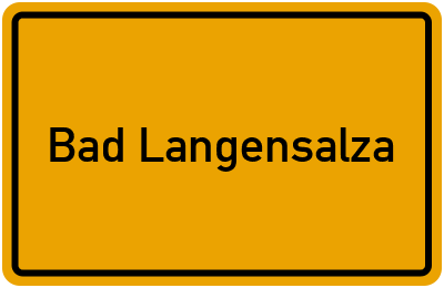 Branchenbuch Bad Langensalza, Thüringen