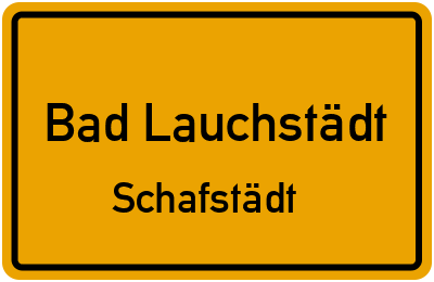 Straßenverzeichnis Bad Lauchstädt Schafstädt