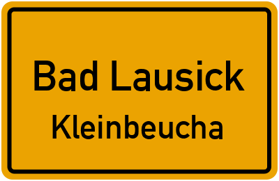 Straßenverzeichnis Bad Lausick Kleinbeucha