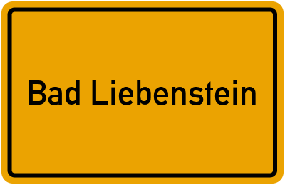 Branchenbuch Bad Liebenstein, Thüringen