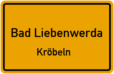 Straßenverzeichnis Bad Liebenwerda Kröbeln