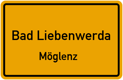 Straßenverzeichnis Bad Liebenwerda Möglenz