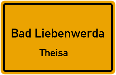 Straßenverzeichnis Bad Liebenwerda Theisa