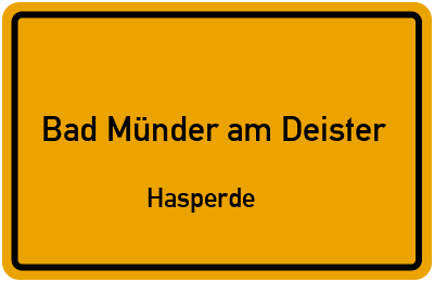 Straßenverzeichnis Bad Münder am Deister Hasperde