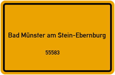 55583 Bad Münster am Stein-Ebernburg