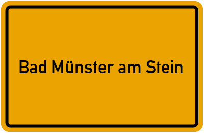 Branchenbuch Bad Münster am Stein, Rheinland-Pfalz